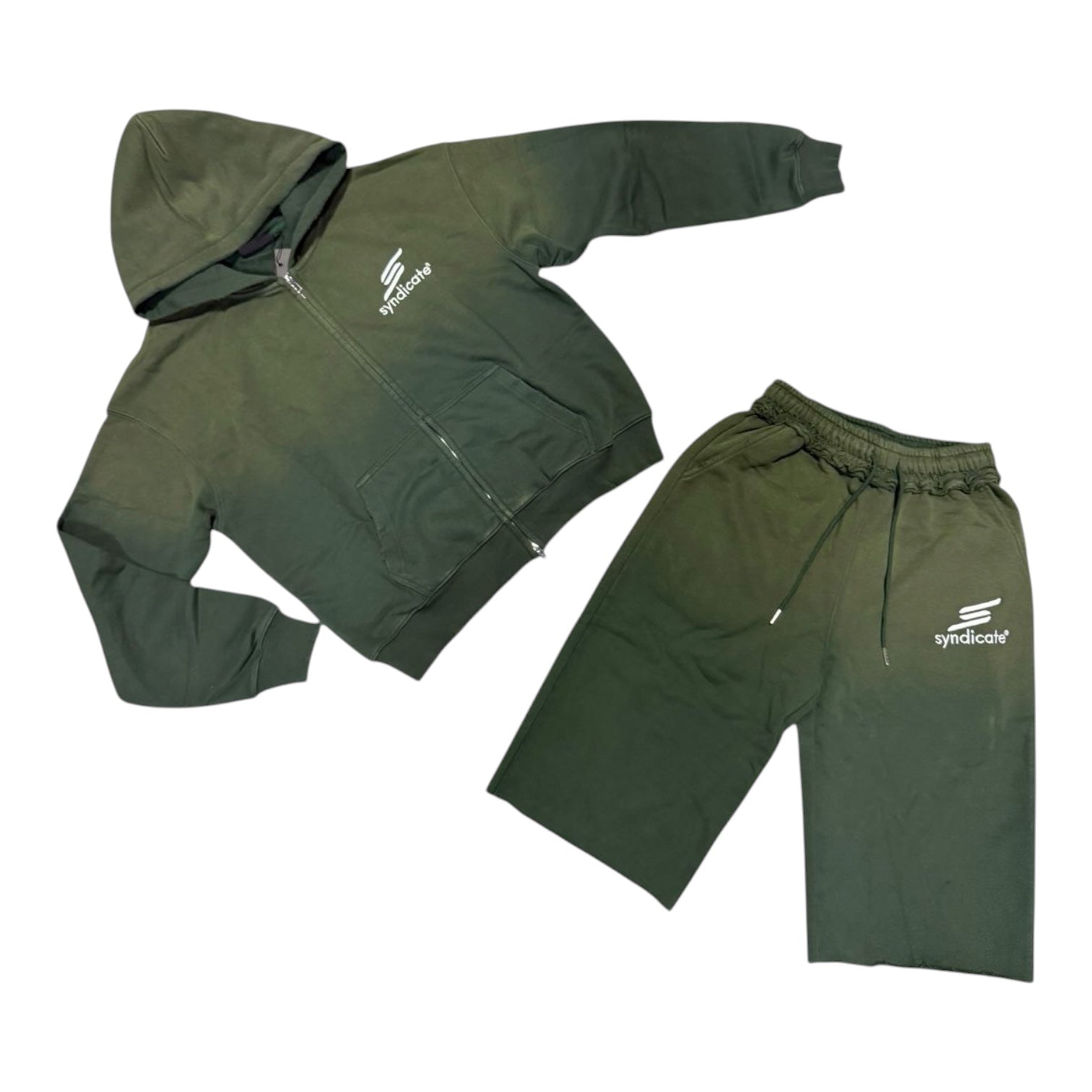 SYNDICATE: 3/4 Sweater Short Set 2